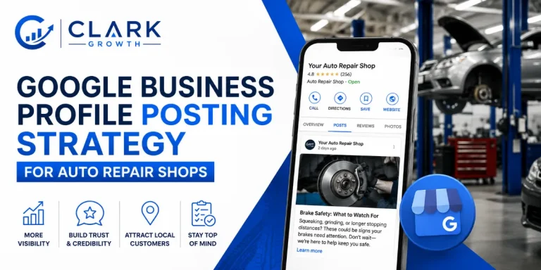 Google Business Profile Posting Strategy For Auto Repair Shops