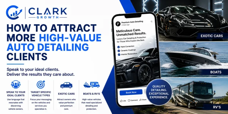 How to Attract More High-Value Auto Detailing Clients